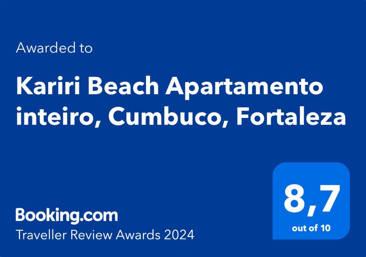 Kariri Beach Apartamento Inteiro, Cumbuco, Fortaleza المظهر الخارجي الصورة